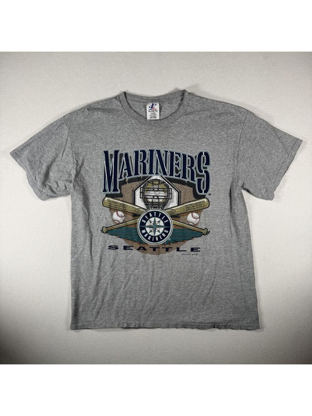 Vintage 90s Logo Athletic Seattle Mariners MLB Graphic Tee